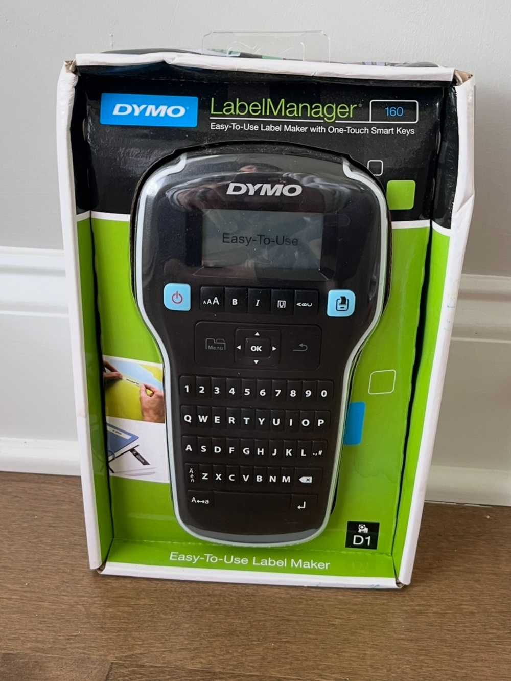 Dymo LabelManager 160 Portable Label Maker LMR-160 Handheld: Starter Cassette
